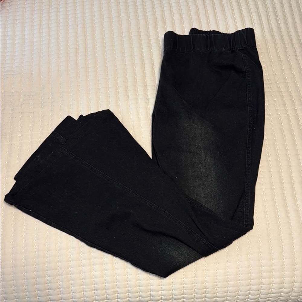 Black Flare & Wide Leg Jeans
